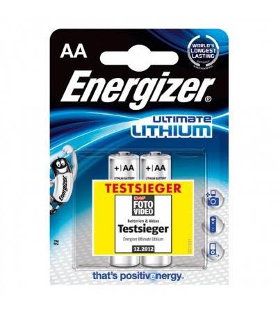 AA EnergizerLR6 L91 Lithium Batterie 2 Stück