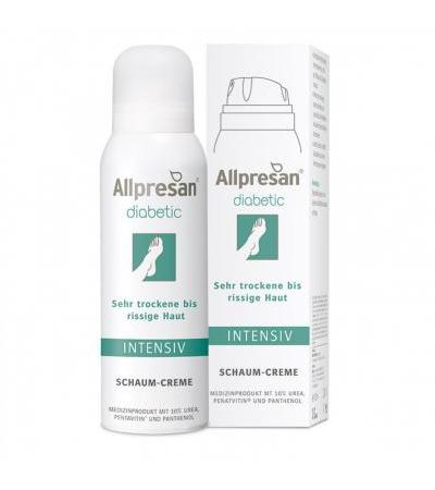 Allpresan Diabetic Fuß-Schaum-Creme Intensiv 125 ml