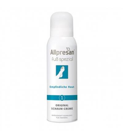 Allpresan Fuß Spezial Schaum Creme für empfindliche und beanspruchte Haut 125 ml