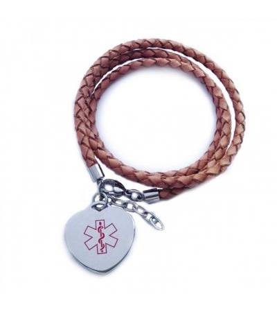 Armband Euphemia Leder braun