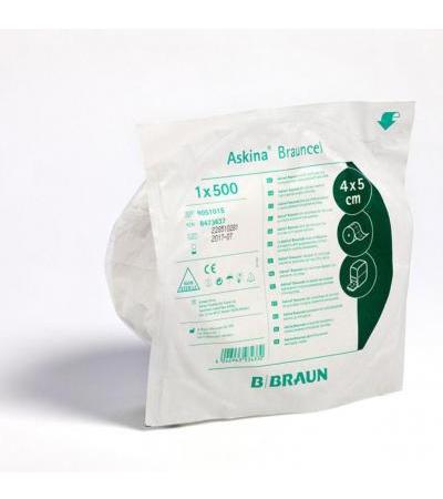 Askina Brauncel Zellstofftupfer 4 cm x 5 cm 500 Stück