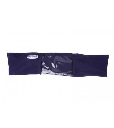 Bauchband mit Sichtfenster blau 70-74 cm