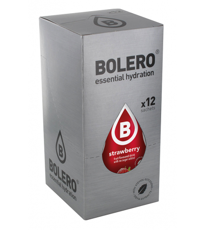 Bolero Erfrischungsgetränk Erdbeere mit Stevia 12 Stück