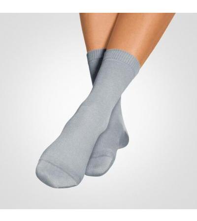 Bort SoftSocks weit silbergrau Größe 35-37