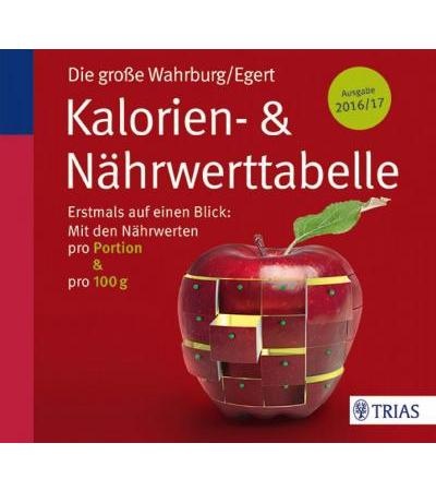 Buch Kalorien- und Nährwerttabelle