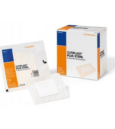 Cutiplast Plus Steril 10 x 7,8 cm 5 Stück