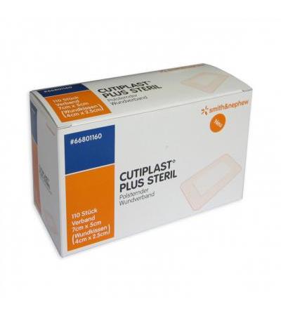 Cutiplast plus steril 7 cm x 5 cm 110 Stück