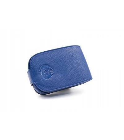 Freestyle Libre Case Nappaleder royalblau