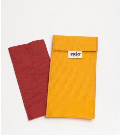Frio-Kühltasche doppel 8 x 18 cm gelb
