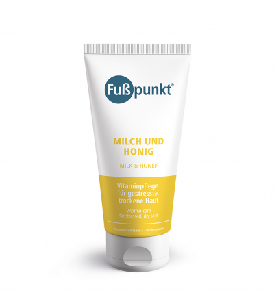 Fußpunkt Milch und Honig für gestresste Haut 150 ml