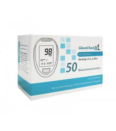 GlucoCheck XL Teststreifen 50 Stück