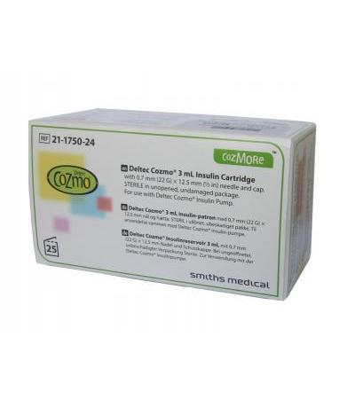 Insulinreservoir 3,0ml für Deltec Cozmo 25 Stück