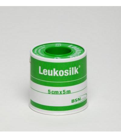 Leukosilk-Pflaster 5 cm x 5 m 1 Rolle