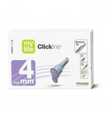 mylife Clickfine 4mm x 32G mit DiamondTip 100 Stück