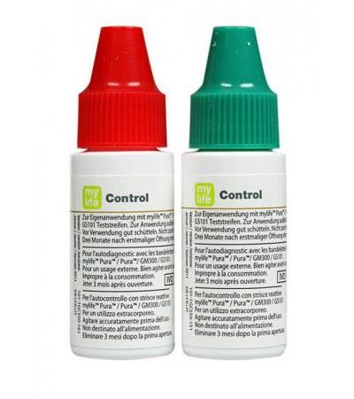 mylife Kontrolllösung niedrig / hoch 2 x 4,0 ml