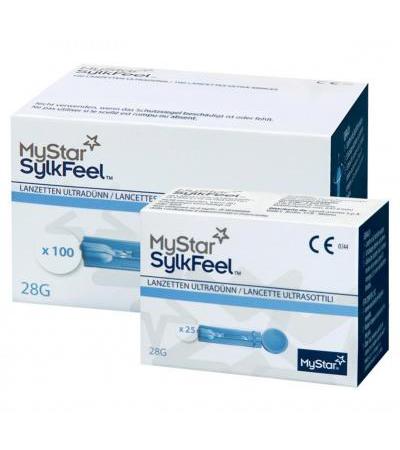 MyStar SylkFeel Lanzetten 28G 100 Stück