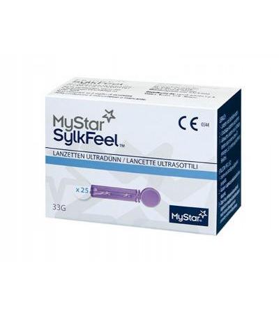 MyStar SylkFeel Lanzetten 33G 100 Stück