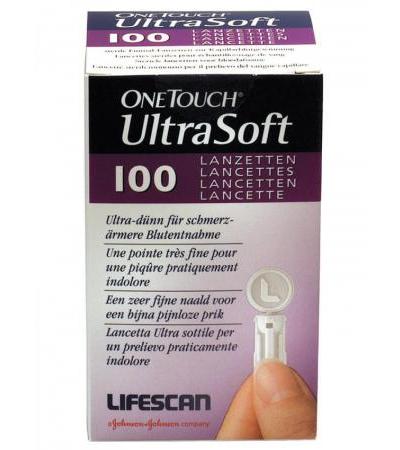 OneTouch Ultra Soft Lanzetten 100 Stück