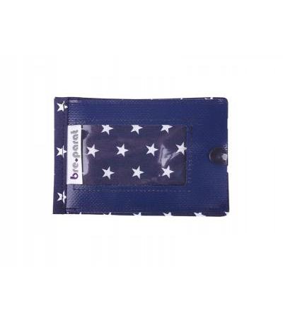 Pumpentasche Stern Blau