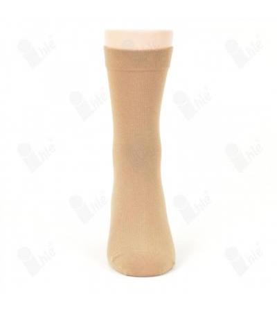 Socke klassisch beige 39-42