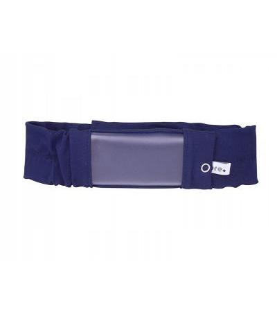 Sportband mit Fenster blau 75-80cm