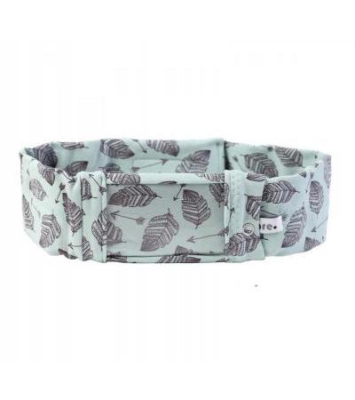 Sportband mit Fenster Federn 55 - 59 cm