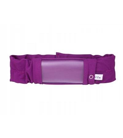 Sportband mit Fenster lila 70-74cm