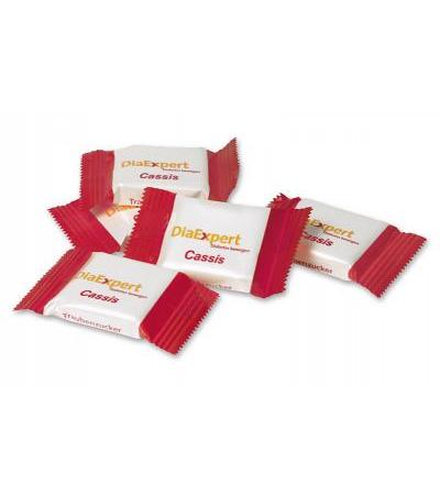 Traubenzucker-Würfel Cassis DiaExpert 1 Beutel à 50 Stück