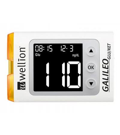 Wellion Galileo GLU/KET Set mg/dL weiß