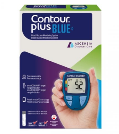 Contour Plus Blue Glucose Meter