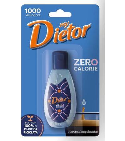 Dietor - MyDietor Natural Liquid Sweetener 0 kcal, Gluten Free, Aspartame Free - 50 ml Blister Pack