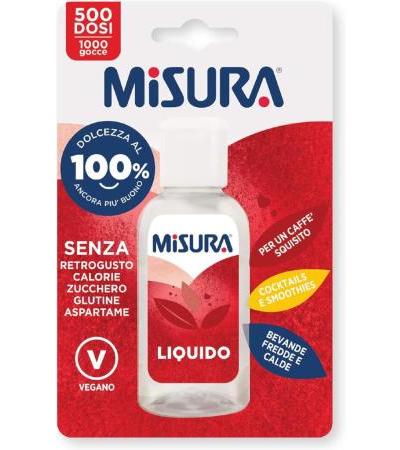 Zero Calorie Liquid Sweetener Measure, Gluten Free, Vegan Sweetener, Portable Open and Close Pack, 55 ml